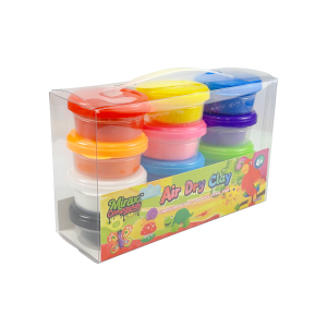 12 COLORS AIR DRY CLAY SET，16G FOR EACH