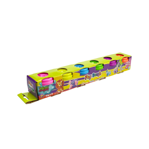 6 COLORS PLAY DOUGH SET, 30G FOR EACH