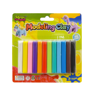 12 COLORS MODELING CLAY-PRIMARY COLORS, TOTAL 160G