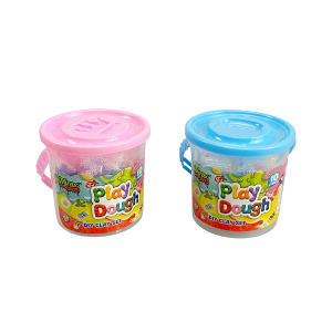 10 COLORS PLAY DOUGH BUCKET