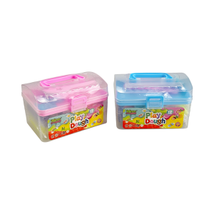 12 COLORS PLAY DOUGH STORAGE BOX