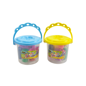 8 COLORS PLAY DOUGH BUCKET