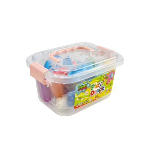 12 COLORS PLAY DOUGH STORAGE BOX