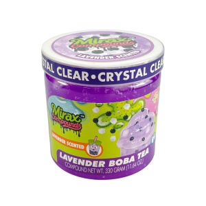 LAVENDER BOBA TEA SLIME JAR