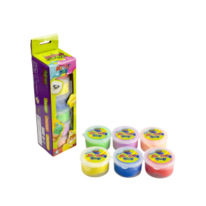 6 COLORS AIR DRY CLAY SET, 25G FOR EACH