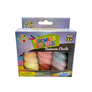 3PCS UNICORN CHALK