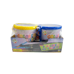 7PCS COLORFUL GRAFFITI SET