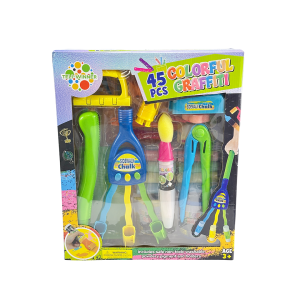 45PCS COLORFUL GRAFFITI SET